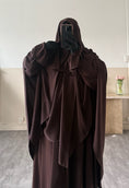 Charger l'image dans la visionneuse de la galerie, Khimar Joumana Soie de Médine
