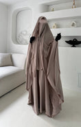Charger l'image dans la visionneuse de la galerie, Khimar Joumana Soie de Médine
