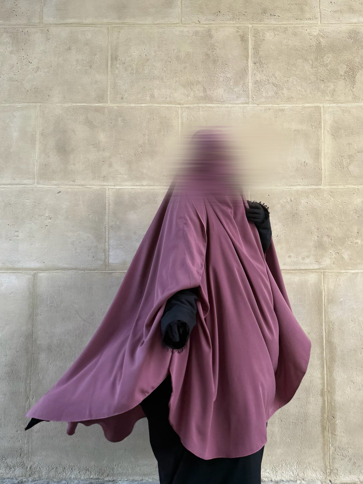 Khimar Jouwayriyyah Classic Whool peach