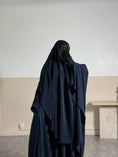 Charger l'image dans la visionneuse de la galerie, Khimar arrondi Maleeka Long (Soie de médine)
