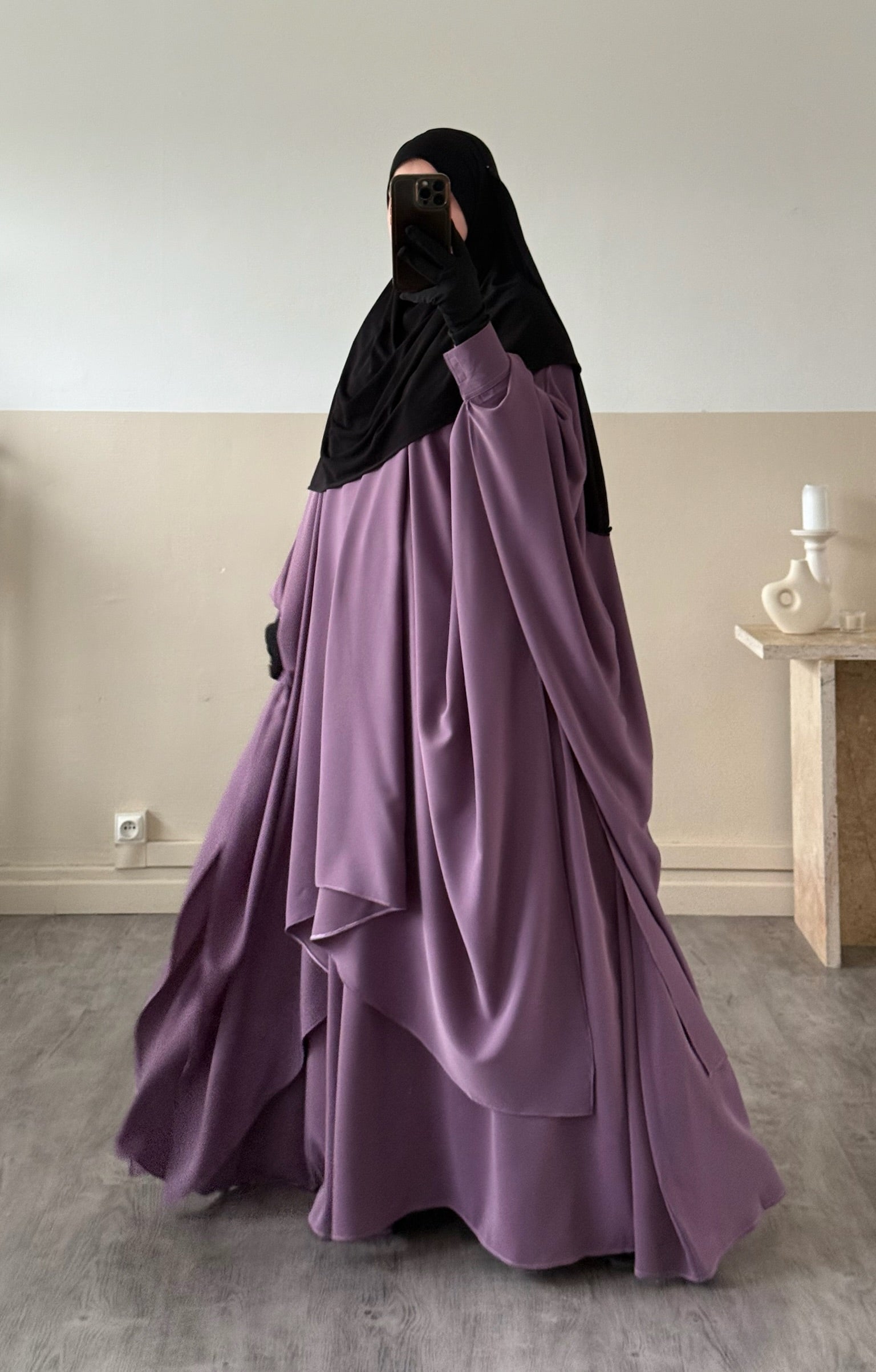 Set Khiffah 2 pièces Soie de Médine