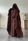 Charger l'image dans la visionneuse de la galerie, Khimar Joumana Soie de Médine
