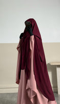 Charger l'image dans la visionneuse de la galerie, Khimar Joumana Flow Soie de Médine
