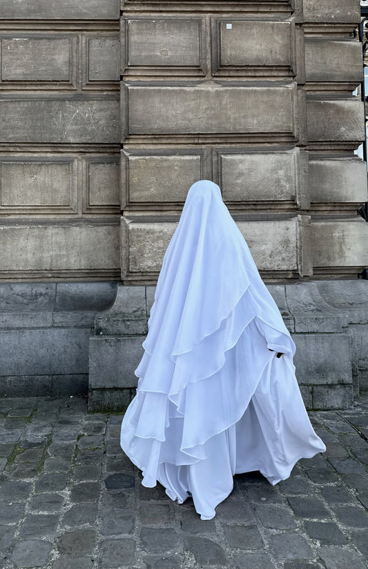 Khimar Tarha 3 abgerundete Segel