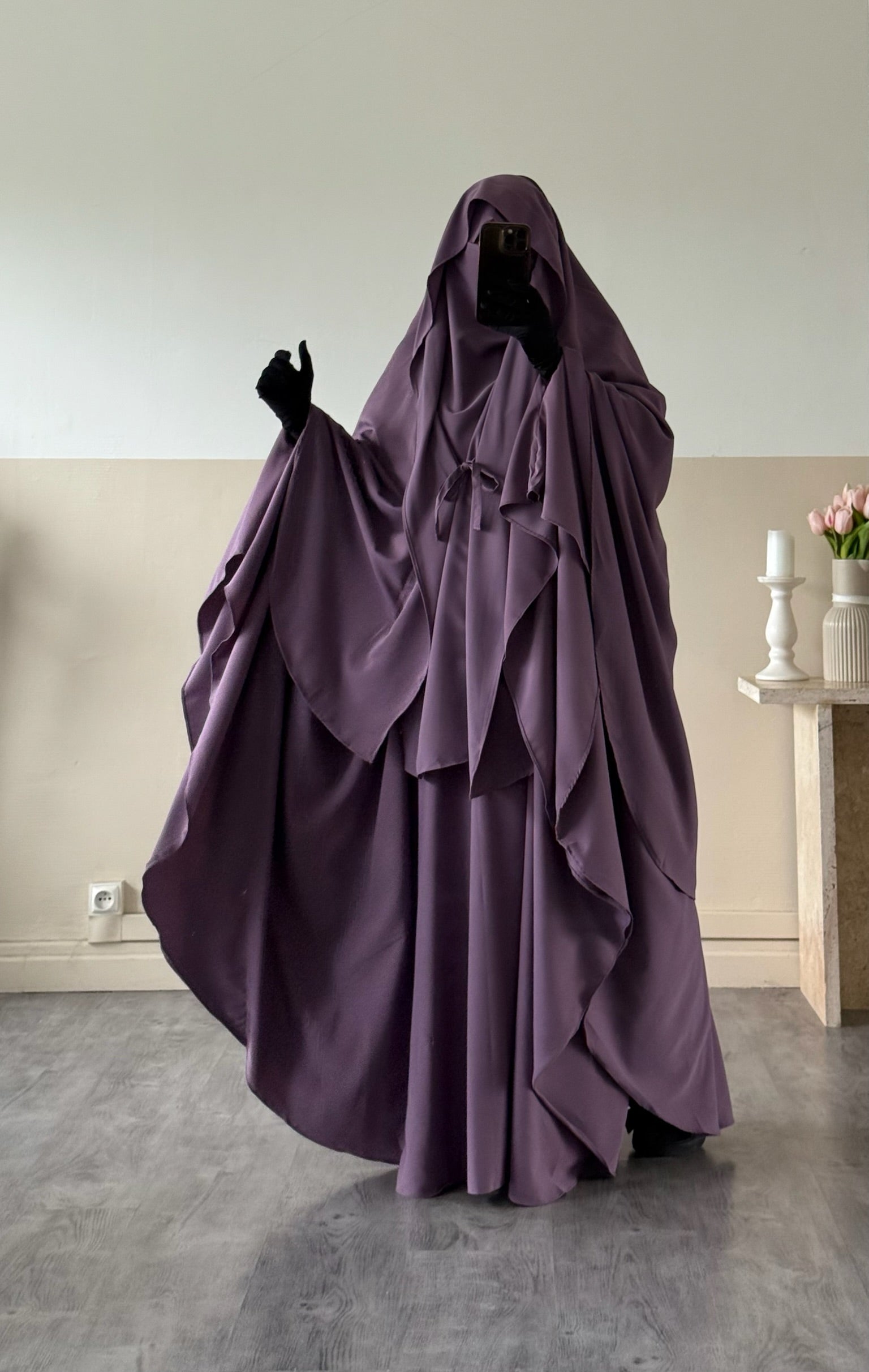 Khimar Joumana Soie de Médine