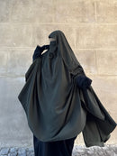 Khimar Jouwayriyyah Casquette Whool peach