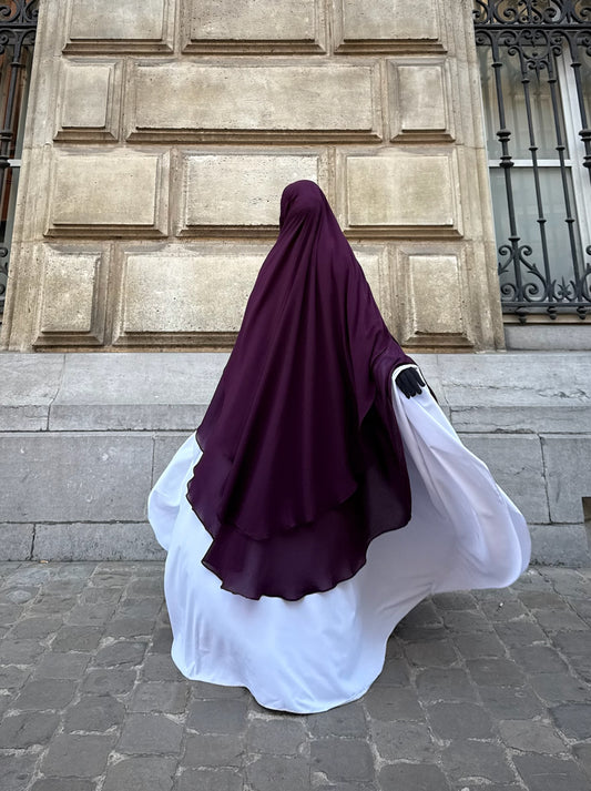 Khimar Tarha 2 abgerundete Segel