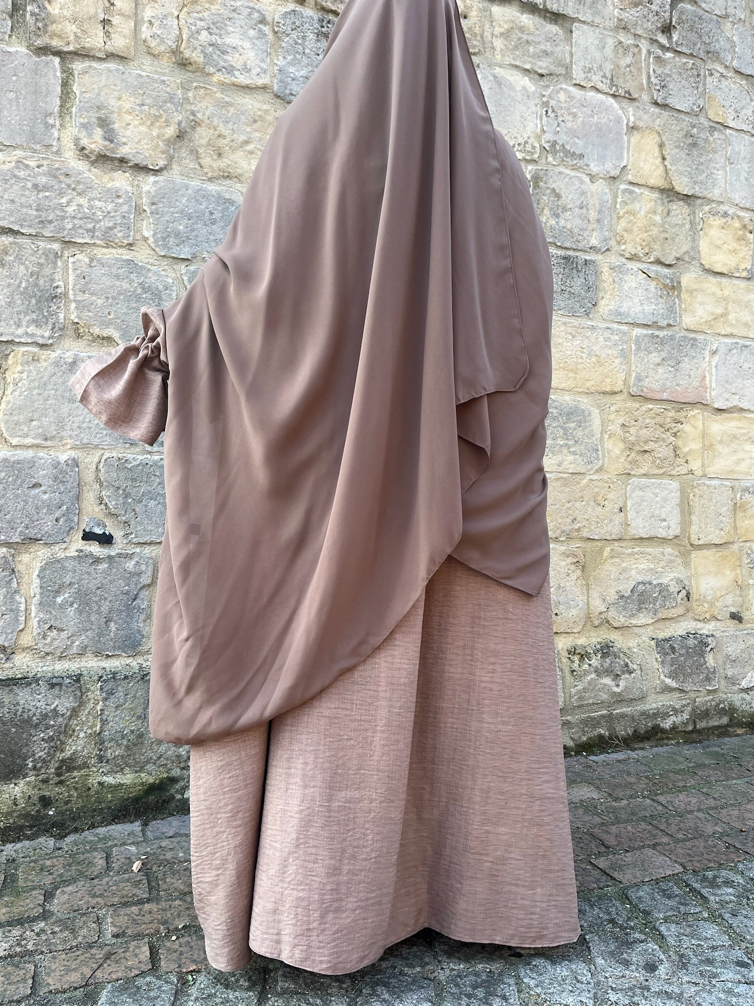 Maxi hijab Mousseline d’Égypte à nouer