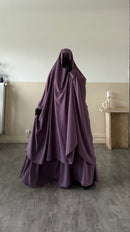 Jilbab 2 pièces Jupe Soie de Médine