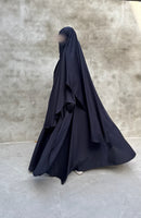 Khimar arrondi Maleeka Long (Nidha)