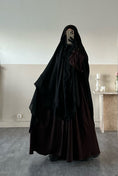 Charger l'image dans la visionneuse de la galerie, Khimar Joumana 2 voiles mousseline Déstockage
