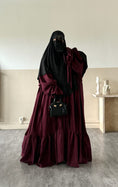 Charger l'image dans la visionneuse de la galerie, Set Imany Kimono effet Lin + sous abaya
