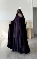 Charger l'image dans la visionneuse de la galerie, Abaya Maleeka Whool Peach
