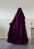 Charger l'image dans la visionneuse de la galerie, Jilbab 2 pièces Jupe Soie de Médine

