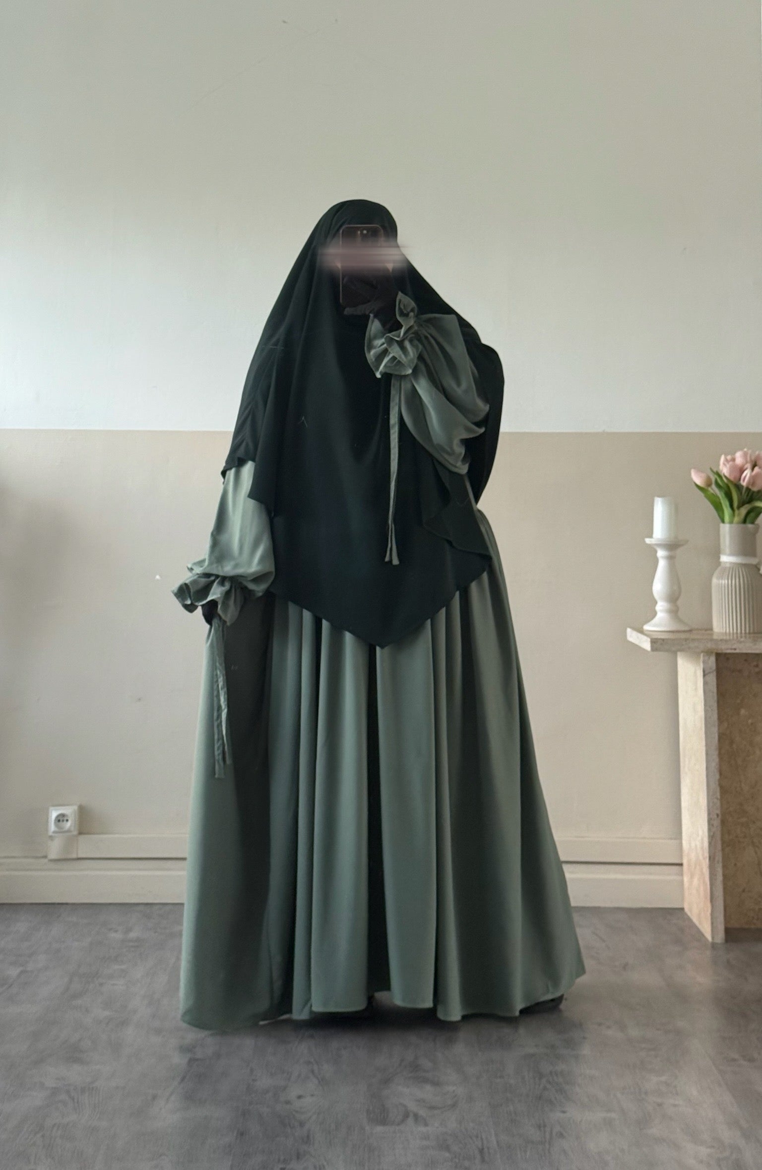 Abaya Balqis Soie de médine