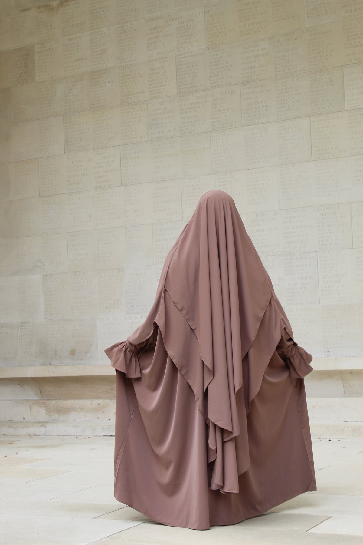 Khimar Hajar 2 voiles Soie de médine