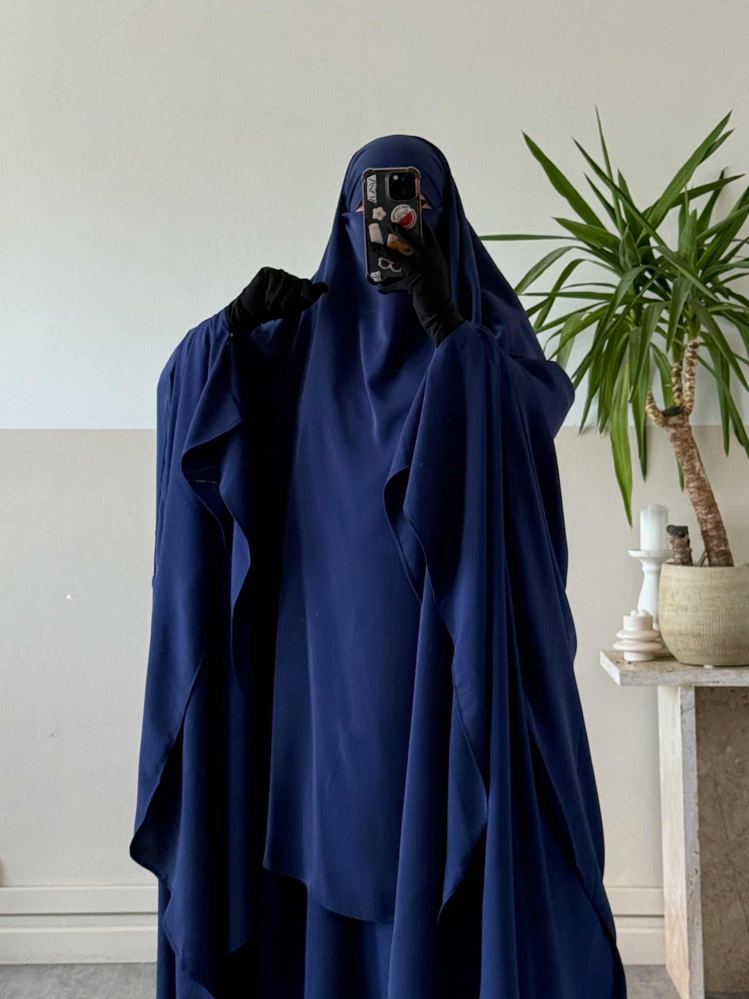 Rounded Khimar Maleeka (Medina Silk)