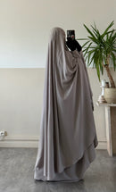 Rounded Khimar Maleeka (Medina Silk)