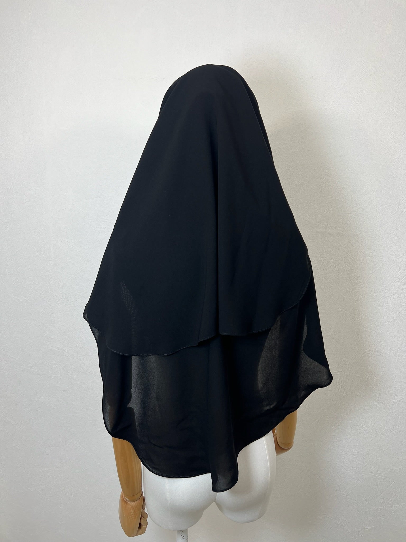 Niqab/Sitar Afiya 90cm casquette Noir