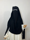Charger l'image dans la visionneuse de la galerie, Niqab/Sitar Salma casquette boutons de pression
