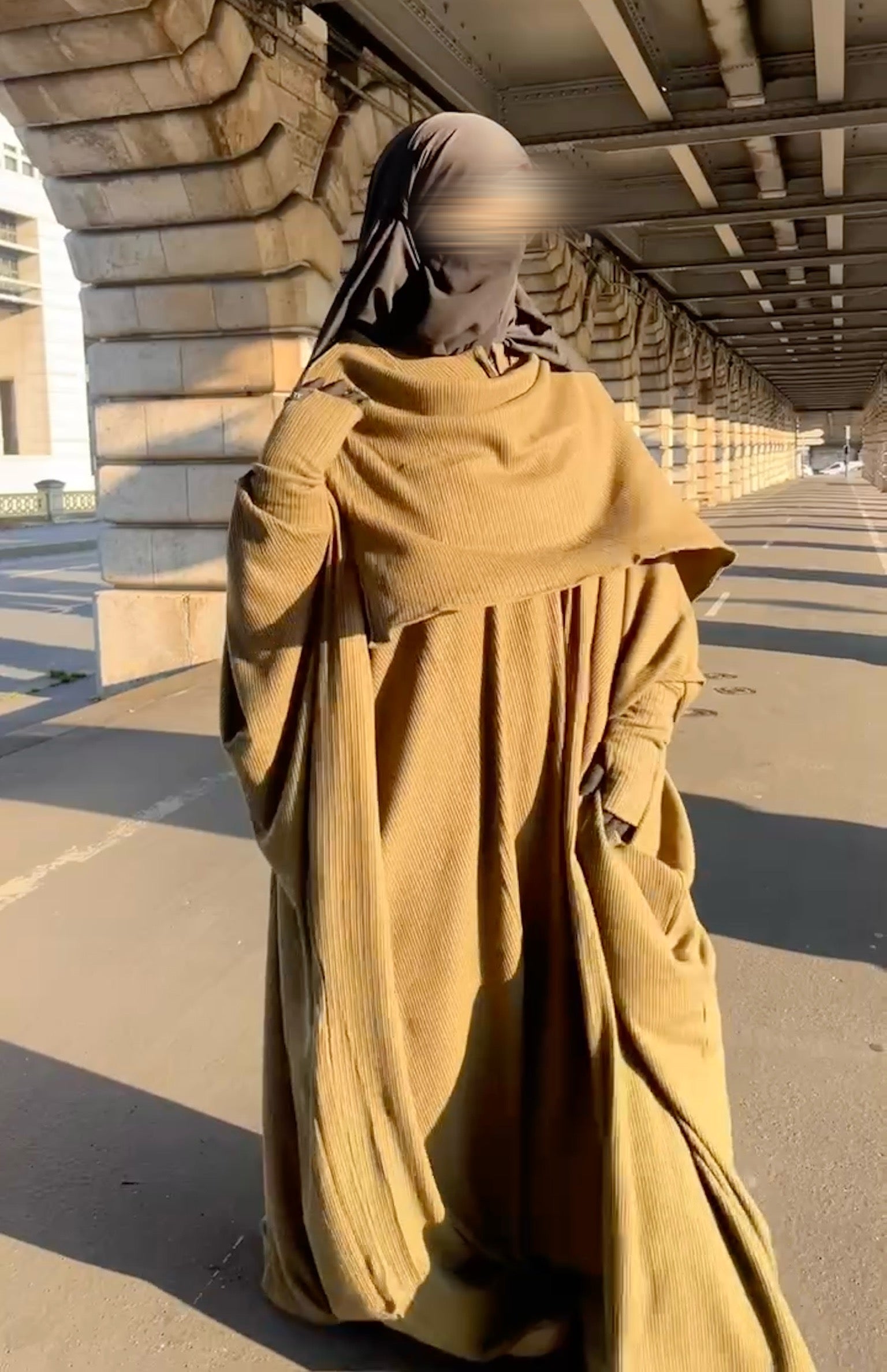 Abaya Saudia hiver