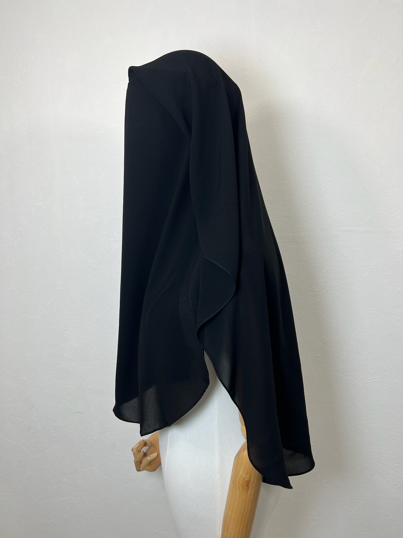 Niqab/Sitar Afiya 90cm casquette Noir