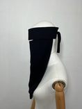 Charger l'image dans la visionneuse de la galerie, Niqab Pull down bandeau renforcé Noir
