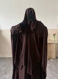 Charger l'image dans la visionneuse de la galerie, Half niqab Soie de medine
