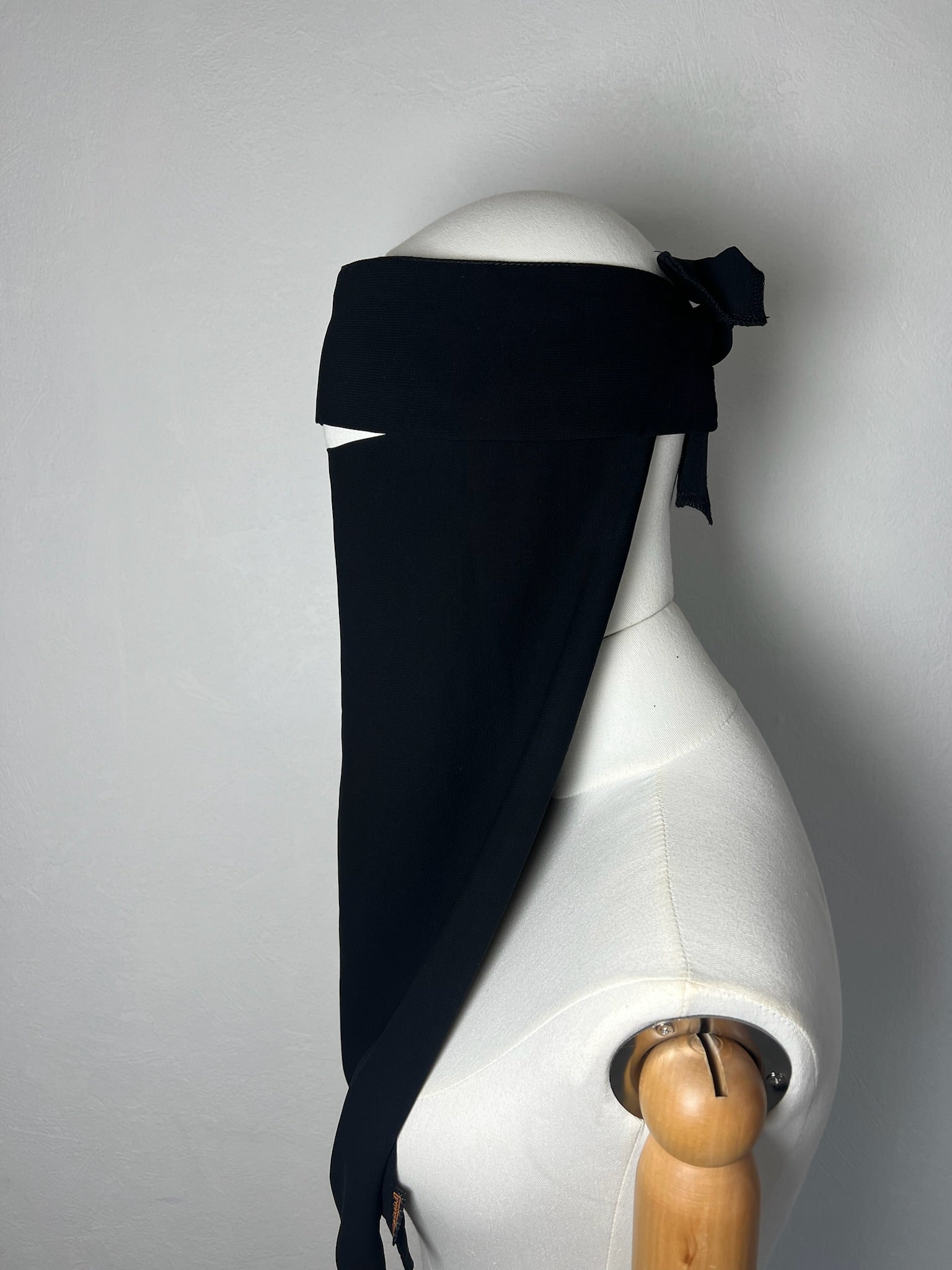 Niqab Pull down Lycra Noir