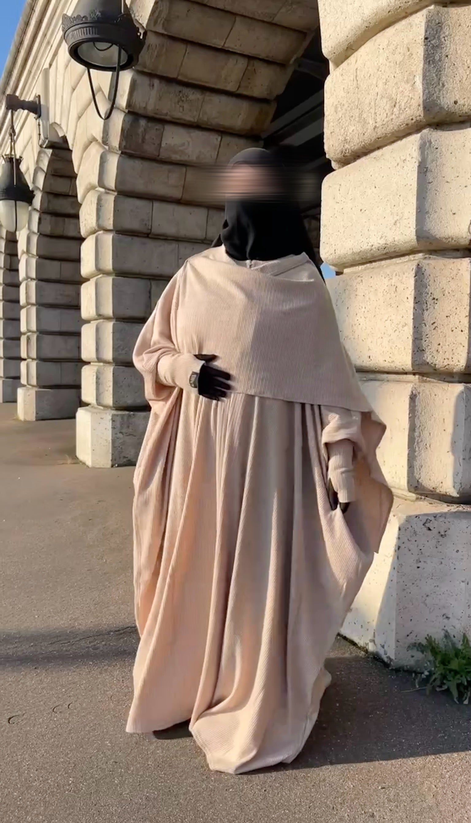 Abaya Saudia hiver