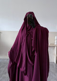 Charger l'image dans la visionneuse de la galerie, Khimar Joumana Soie de Médine
