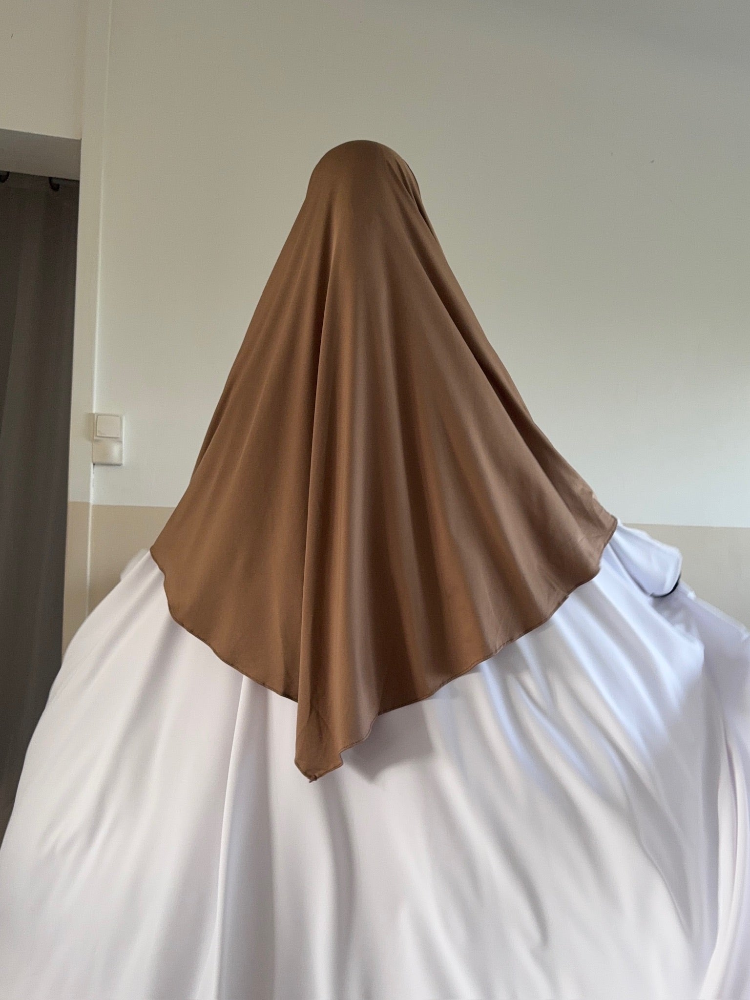 Khimar Sarah court pointu Jersey Premium