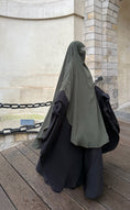 Charger l'image dans la visionneuse de la galerie, Khimar arrondi Maleeka Long (Whool Peach)
