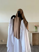 Khimar Sarah court pointu Jersey Premium