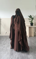 Charger l'image dans la visionneuse de la galerie, Abaya Maleeka Whool Peach
