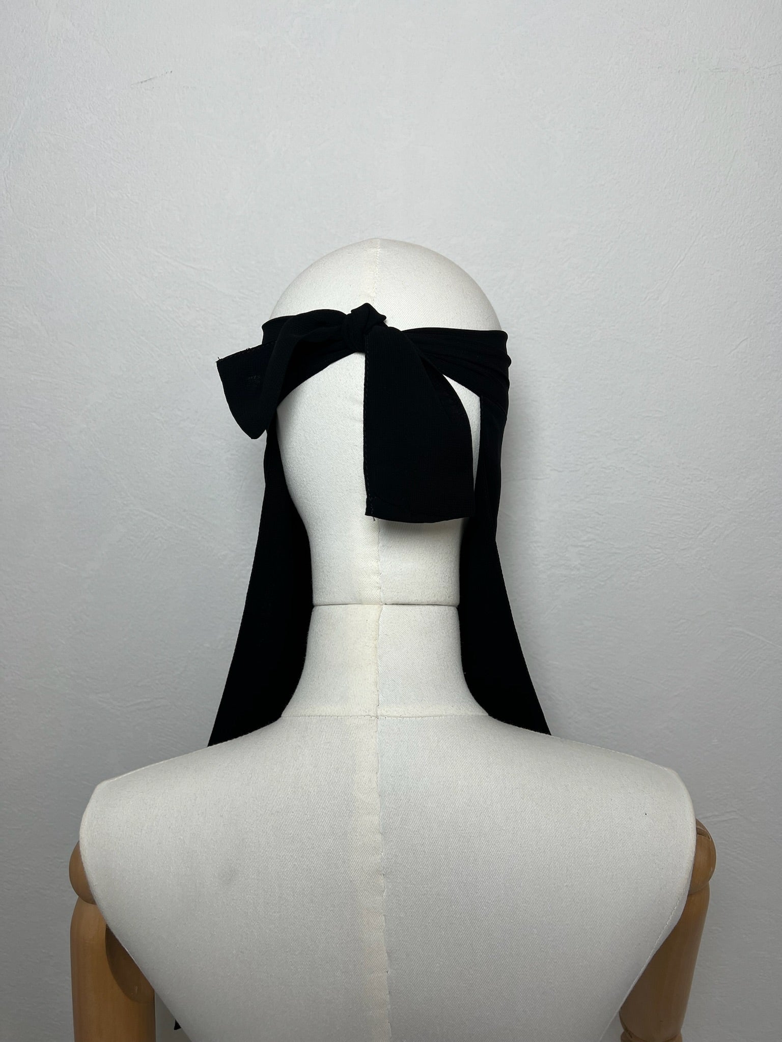 Niqab Saoudi sans fil Noir