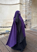 Charger l'image dans la visionneuse de la galerie, Khimar arrondi Maleeka Long (Whool Peach)
