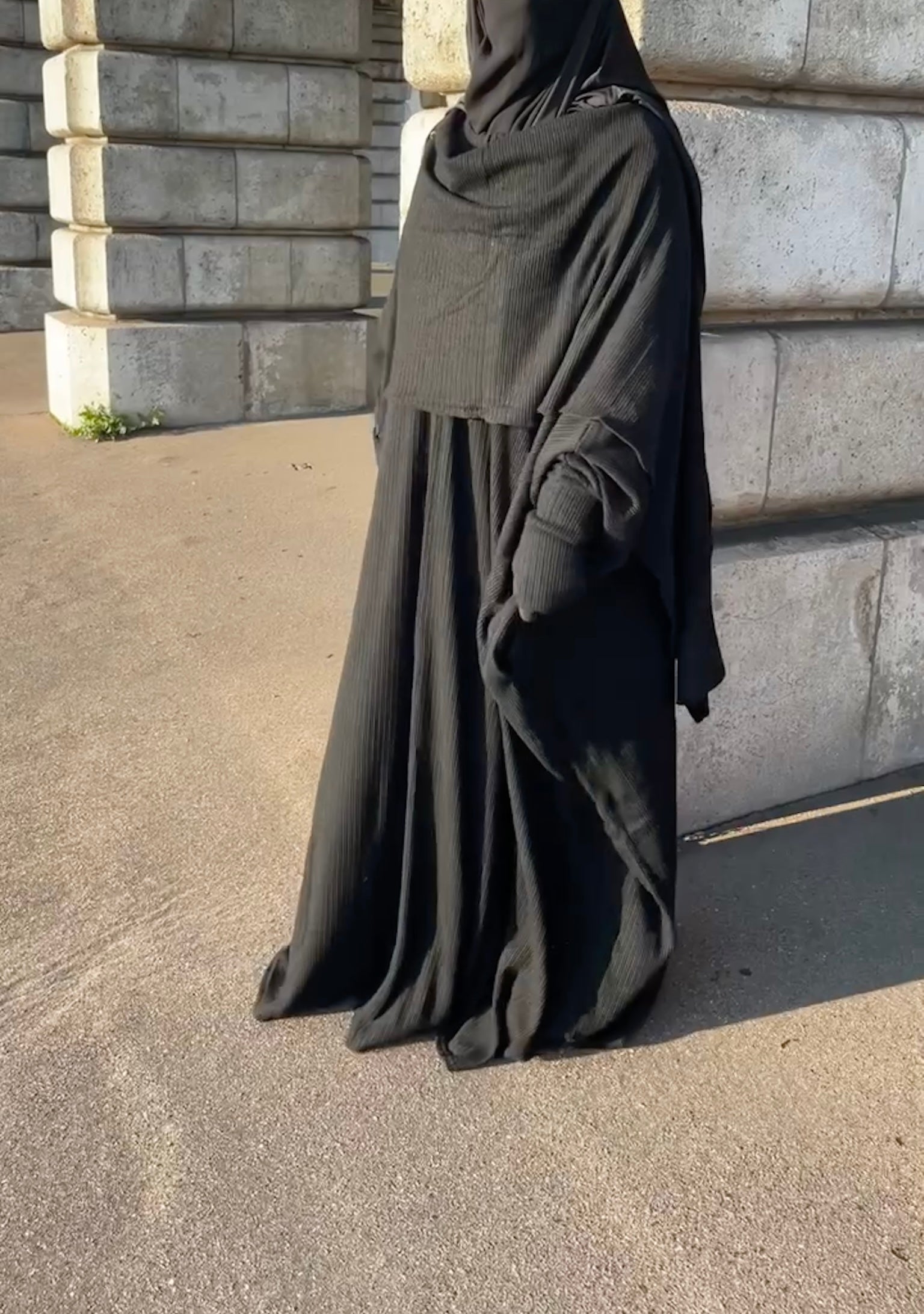 Abaya Saudia hiver