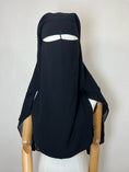 Charger l'image dans la visionneuse de la galerie, Niqab/Sitar Afiya Noir
