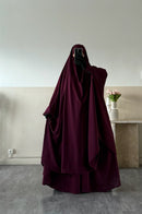 Jilbab 2 pièces Jupe Soie de Médine