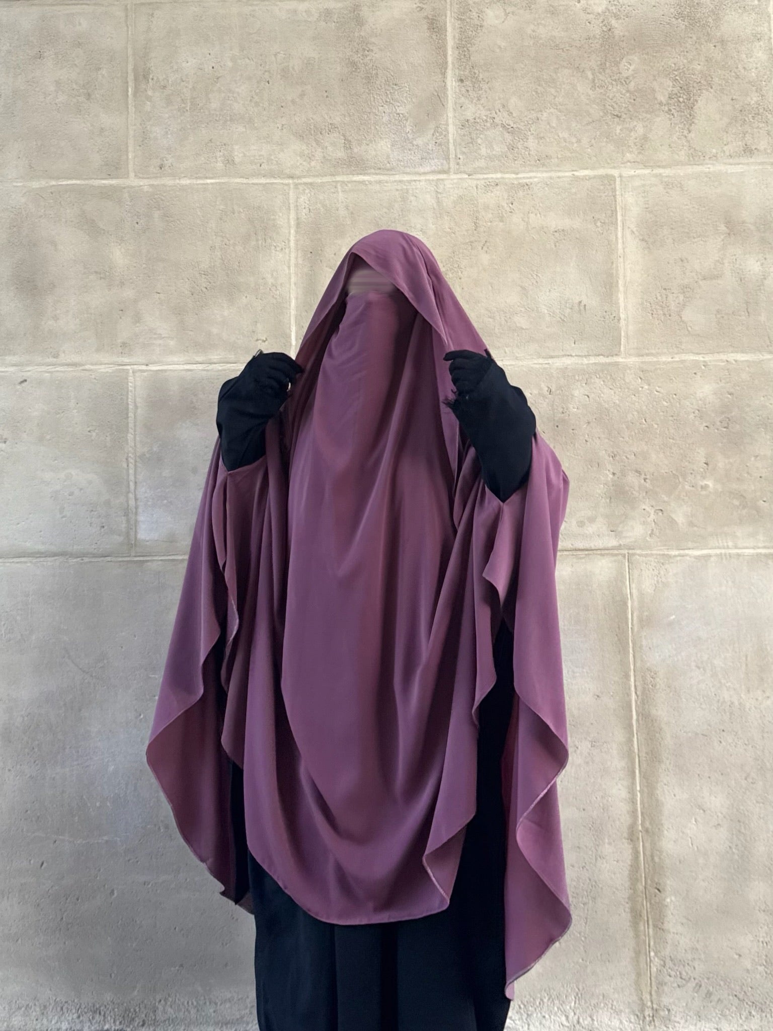Khimar Jouwayriyyah Casquette Whool peach