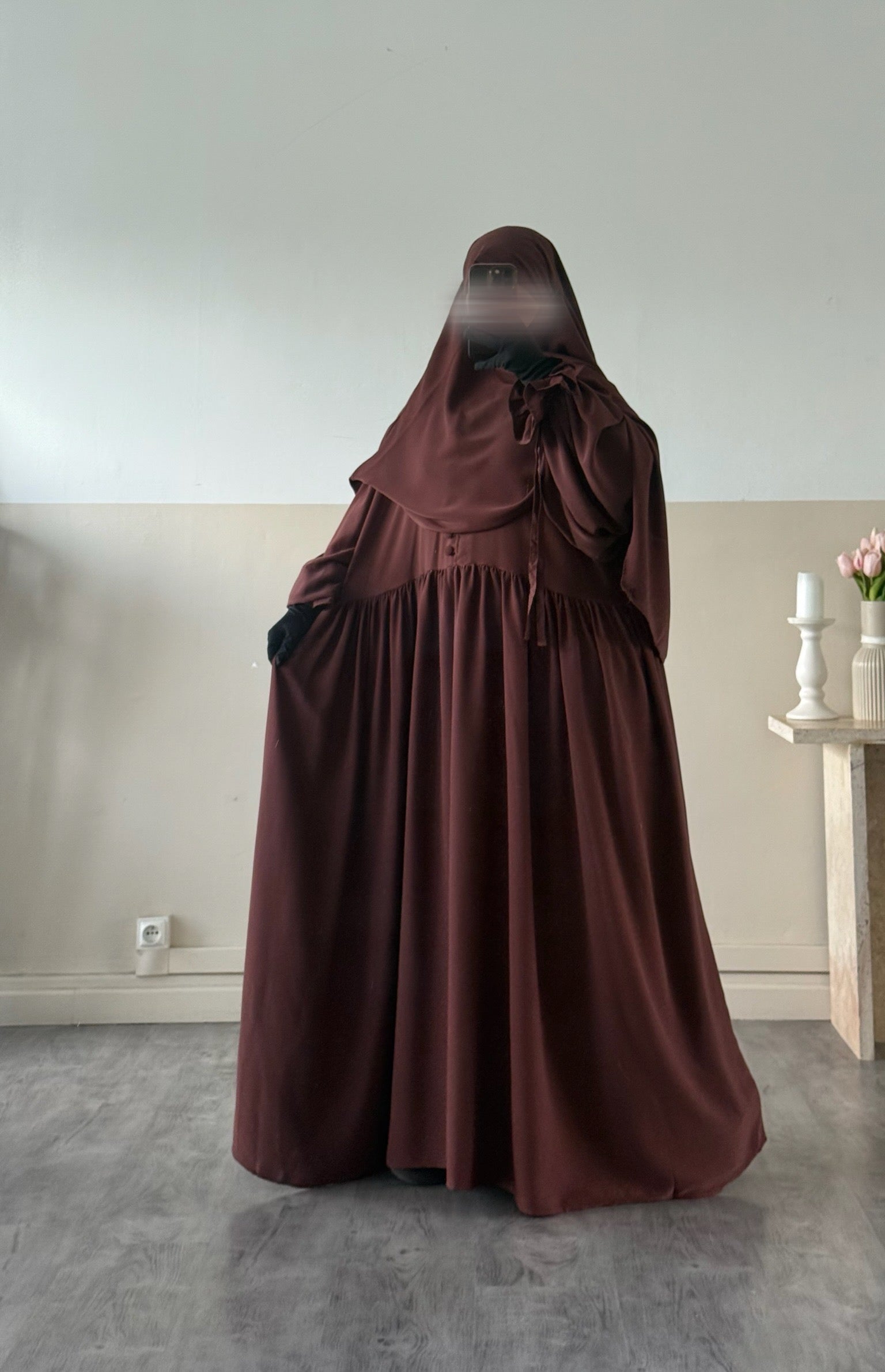 Abaya Balqis Soie de médine
