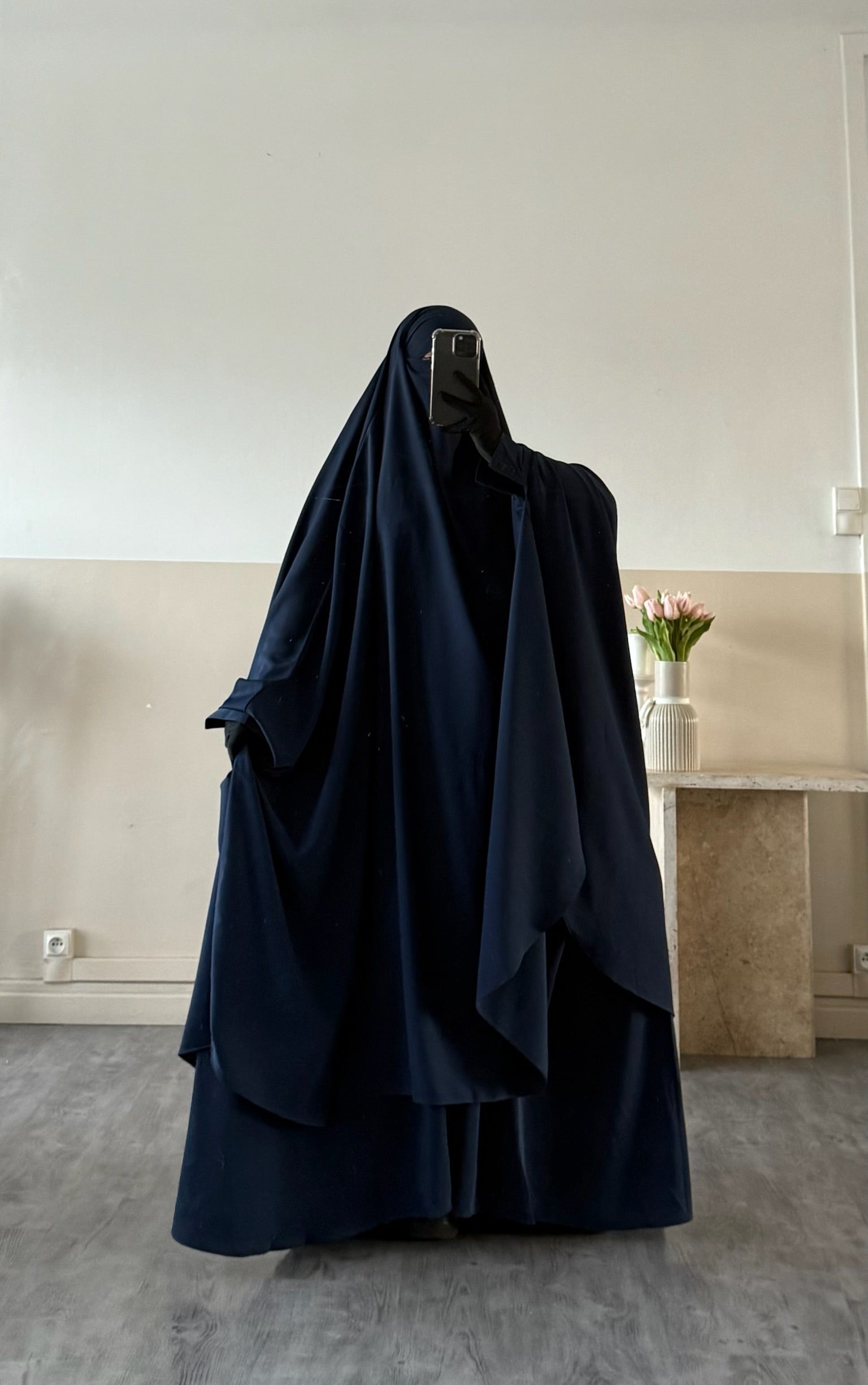 Jilbab 2 pièces Jupe Soie de Médine