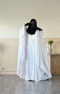 Charger l'image dans la visionneuse de la galerie, Set Maleeka kimono + sous abaya Soie de médine
