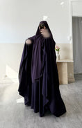 Charger l'image dans la visionneuse de la galerie, Half niqab Whool peach
