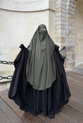 Charger l'image dans la visionneuse de la galerie, Khimar arrondi Maleeka Long (Whool Peach)
