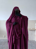 Charger l'image dans la visionneuse de la galerie, Khimar Joumana Soie de Médine
