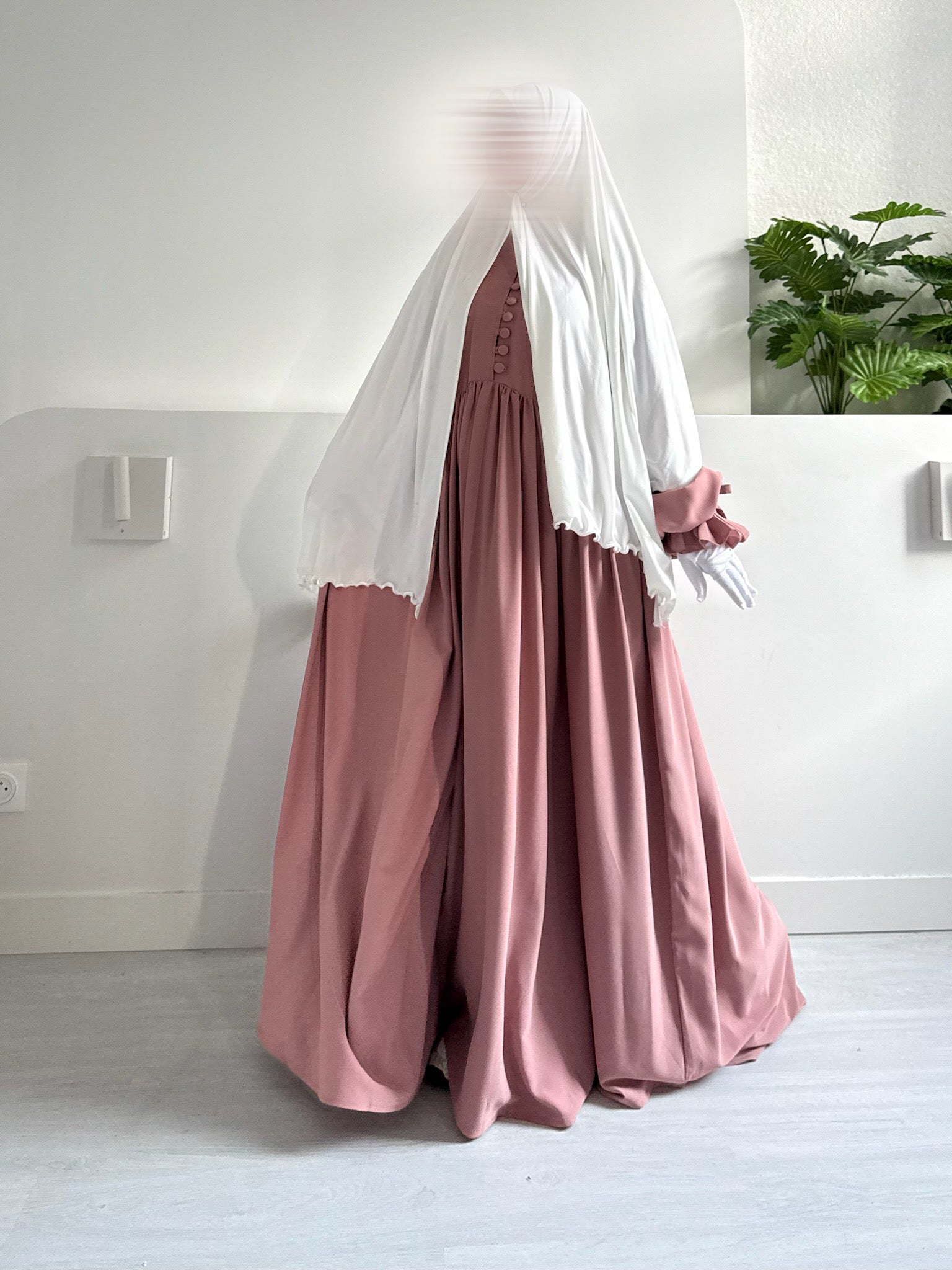 Abaya Balqis Soie de médine