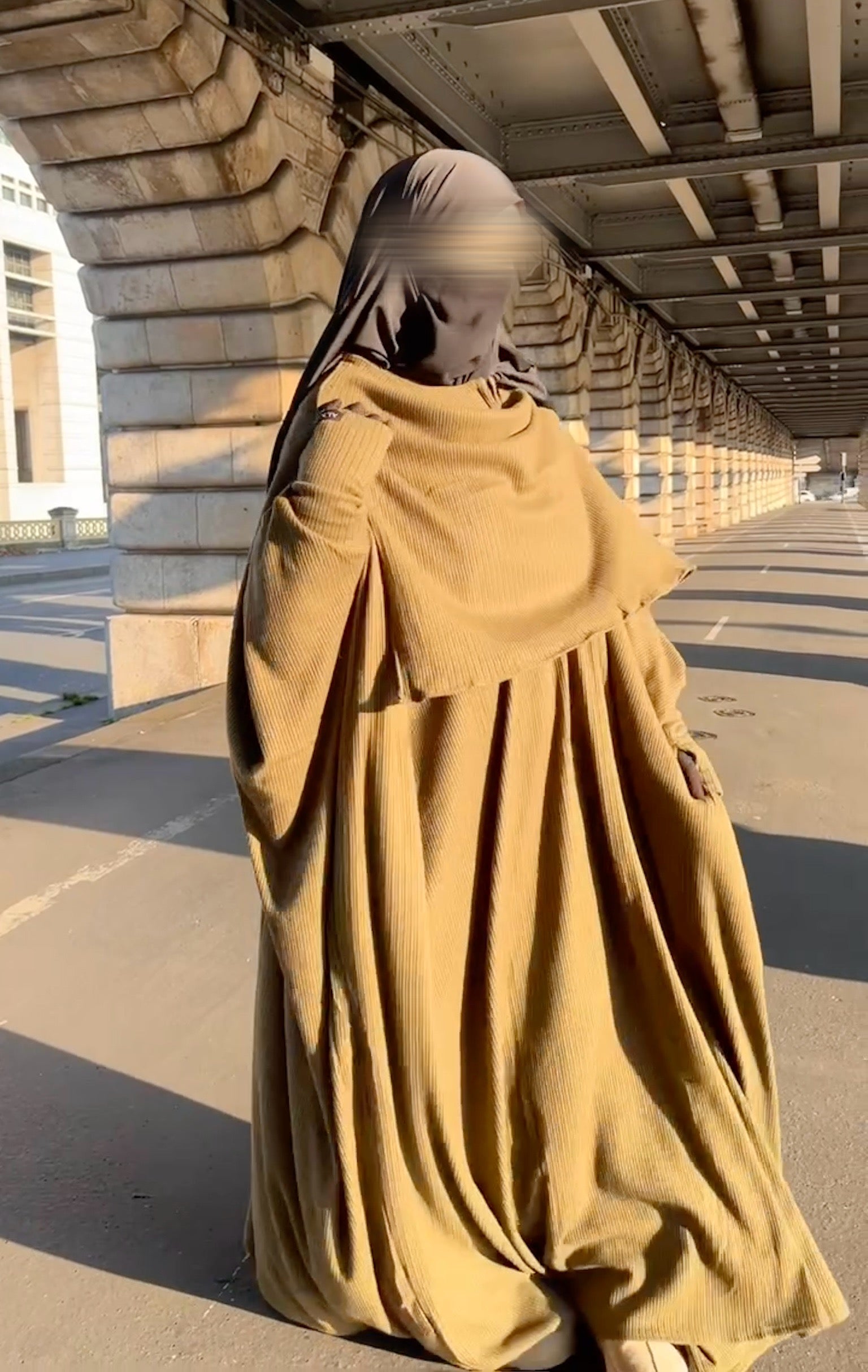 Abaya Saudia hiver