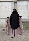Charger l'image dans la visionneuse de la galerie, Abaya Maleeka Whool Peach
